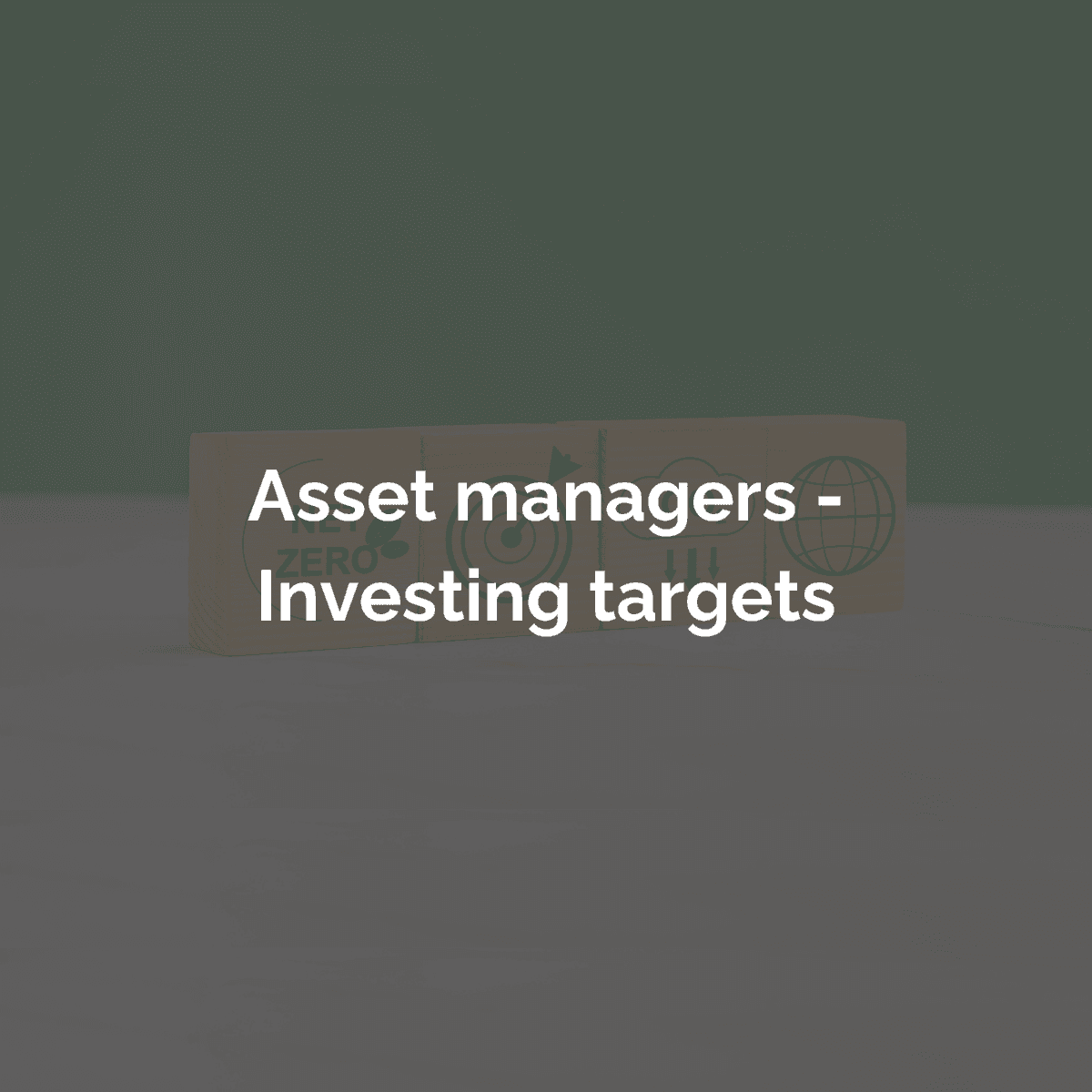 Asset Managers - Investing Targets